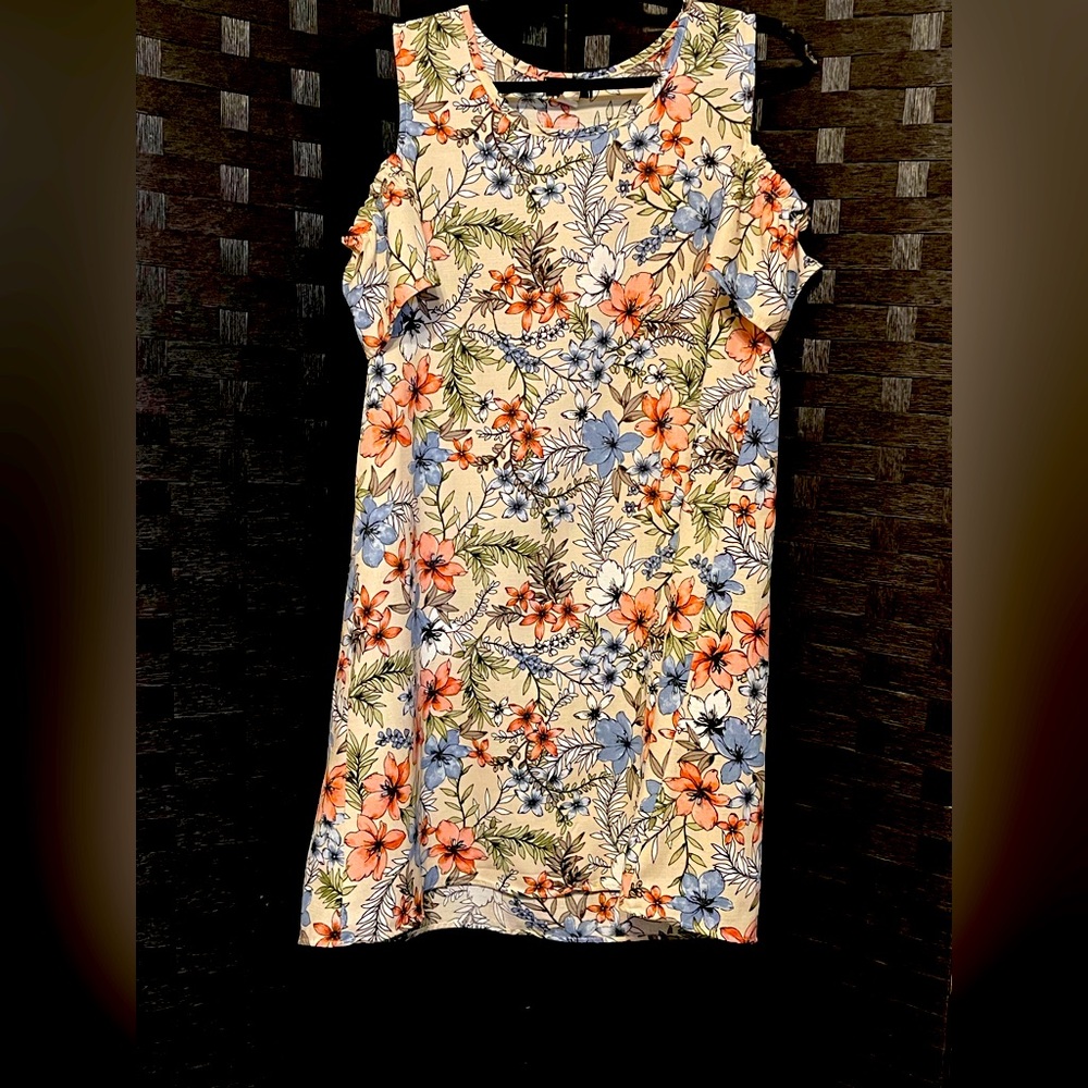 Expresso Med Floral Cold Shoulder Dress off shoulder Gorgeous
